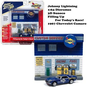JOHNNY LIGHTNING 1:64 Sunoco Filling Up For Today