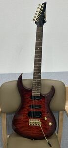 FERNANDES エレキギター Fernandes エレキ ギター フェルナンデス 楽器 弦楽器 赤 レッド RED ソフトケース付き