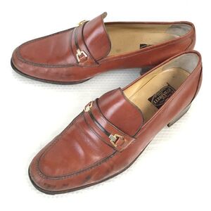 6万↑★BARRETT/バレット★本革/ビットモカシン/ローファー【8.5/26.5-27.0/茶/BROWN】スリッポン/ビジネス/Vintage/dress shoes◆pA-163