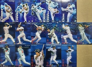 カルビー プロ野球チップス 2003 キラカード パラレル 16枚セット ダブりなし