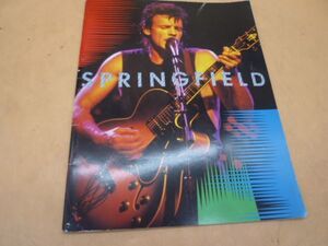 リック・スプリングフィールド 1986 ジャパンツアーパンフレット RICK SPRINGFIELD　本106　　　送料無料 管ta　　23FEB