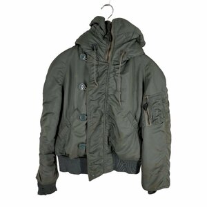 ALPHA INDUSTRIES(アルファインダストリーズ) 米軍実物 71年会計 N-2B フライトジャ 中古 古着 0646