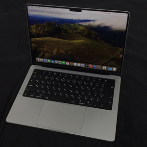 1円 Apple A2442 MKGR3J/A MacBookPro ノートPC 14インチ M1 Pro 512GB 16GB OS Sonoma