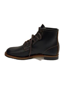 RED WING◆レースアップブーツ/26cm/BLK/レザー/9060