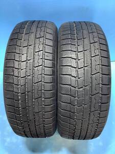 225/55R18 20年　　　　　トーヨー　WINTER TRANPATH TX 中古タイヤ2本　　　　　スタッドレスタイヤ