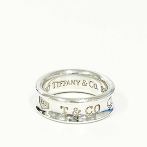 【1円スタート】TIFFANY & Co. ティファニー シルバー 1837 ナロー 7.1g 925刻印 指輪 リング 275809