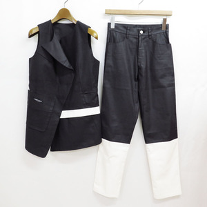 1996 UNDERCOVER GILET PANTS 2PIECE VINTAGE 90s アンダーカバー ベスト パンツ セットアップ ビンテージ SS96 96SS