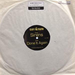 12inchレコード　CUT & RUN / SIRENS