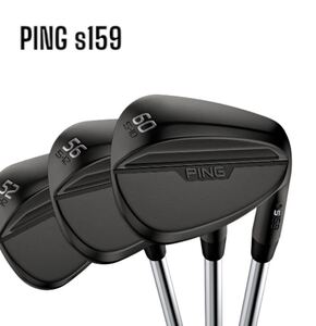 PING ピン s159 WEDGE ウェッジ ミッドナイト 3本セット#52-12 #56-12 #60-10 Dynamic Gold EX TOUR ISSUE