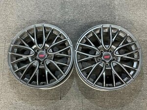 スバル WRX CBA-VAB STI 純正 ホイール 2本セット 18インチ (18x8.5J+55 114.3-5H) (GVB/GVF/GDB/GRB