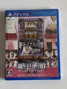 ④t349◆スロッターマニアⅤ 絶対衝激Ⅱ◆PSvita プレイステーションヴィータ ソフト 絶対衝激2 PLATONIC HEART 新品 未開封