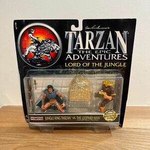 TARZAN/ LORD OF THE JUNGLE【JUNGLE KING TARZAN vs. THE LEOPARD MAN】フィギュア ターザン　TRENDMASTERS 1995年