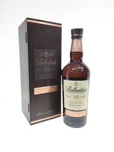 1円～☆【Ballantines aged 30 years】未開栓/バランタイン/30年/木箱入り/40度/40%/700ml☆