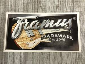 Framus ステッカー 楽器メーカー ギター guitar フラマス