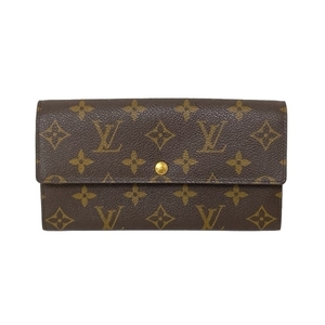 ルイヴィトン LOUIS VUITTON 長財布 M61725 ポシェットポルトモネクレディ レザー - TH0032 財布 モノグラム