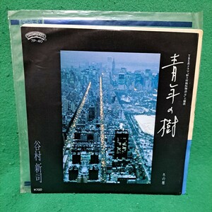 即決 谷村新司 青年の樹 EPレコード B面 冬の雁 ジャケット違い 送料180円