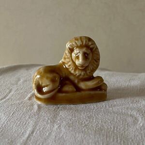 Wade England Whimsies Lion 2002-2006 ライオン フィギュリン ミニチュア フィギュア 置物 ヴィンテージ イギリス