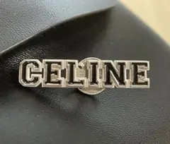 セリーヌ CELINE 23SS ロゴ ピンバッジ シルバー925