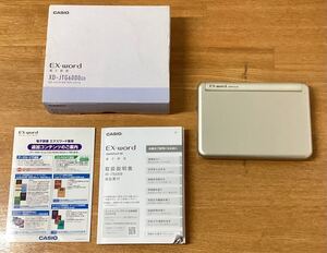 CASIO カシオ 電子辞書 EX－Word DATAPLUS10 XD-JTG6000 GD ゴールド 箱付き 2017年製 動作品