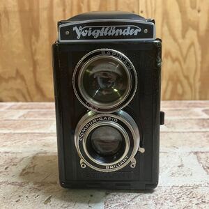 [11-489] Voigtlander BRILLANT フォクトレンダー ブリリアント COMPUR-RAPID 1:2.2 二眼レフカメラ 