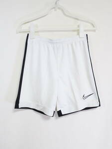 ナイキ NIKE ハーフ パンツ ジュニアM 140-150cm サッカー フットサル ショーツ 短パン キッズ 子供 白　ホワイト