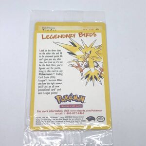 【複数同梱送料一律】 ポケモンカード 海外 シュリンク未開封 サンダー プロモ 英語