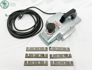 AL0605521　□makita マキタ 電気かんな 1805N 木工 電動工具 大工道具 電動カンナ 電気カンナ 研削 木箱付き 中古品 現状品 通電OK