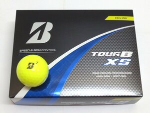 新品★ブリヂストン★ツアー TOUR B XS ボール★2024★イエロー★日本正規品★1箱★12球