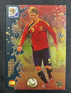 SOCCER 2010 PANINI FIFA WORLD CUP SOUTH AFRICA FERNANDO TORRES #100 フェルナンド・トーレス レギュラーカード