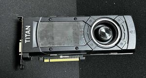 NVIDIA GeForce GTX TITAN X 12GB 384Bit GDDR5 DP*3/DVI/HDMI PCI-E グラフィックボード GDTITX-A-12GEB (動作品・1枚限定！)