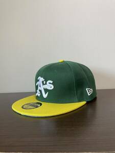 NEW ERA ニューエラキャップ MLB 59FIFTY (7-5/8) 60.6CM OAKLAND ATHLETICS オークランド アスレチックスWORLD SERIES 帽子 