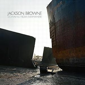 Jackson Browne Downhill From Everywhere INR-1126 中古洋楽LPレコード