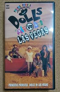 プリンセスプリンセス DOLLS in LASVEGAS VHS ブックレット付き