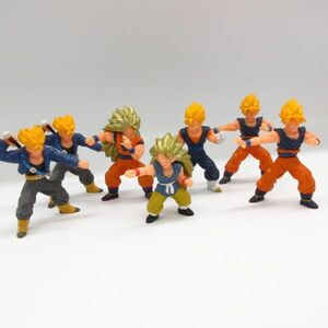 BANDAI EX HGシリーズ ドラゴンボール 超サイヤ人伝説 ガシャポン コンプリート フィギュア 4穴 全種5種類 7体セット 孫悟空/B4 424-2