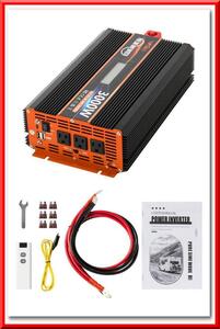 【新品】正弦波 インバーター 定格3000W 最大6000W DC12V（直流）LED液晶