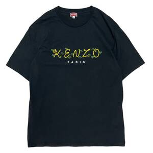 KENZO ケンゾー　Tiger Tail Print T-Shirts ブラック サイズ:XL