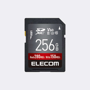 ELECOM エレコム SDXCメモリーカード MF-FS256GU23V6R 256GB [管理:1000025664]