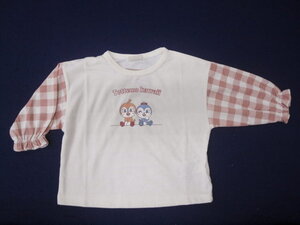 新品　OA3403-95　アンパンマン　長袖Tシャツ　アイボリー　レターパック発送（代引き不可）　