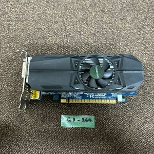 GK 激安 GB-364 グラフィックボード GIGABYTE NVIDIA GTX750 GDDR5 2GB [GV-N750OC-2GL] 認識.画像出力のみ確認 中古品 同梱可能