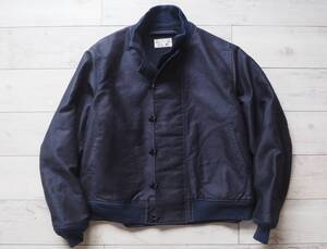 バズリクソンズ デッキフックジャケット BLUE COLD WEATHER JACKET ビッグサイズ 40/ N-1