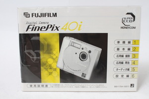 ★中古品★FUJIFILM　フジ　デジタルカメラ　ファインピクス　40i　使用説明書
