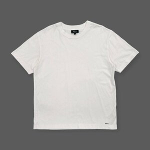 A.P.C. APC アーペーセー 半袖 Tシャツ サイズ L /白/ホワイト/メンズ/日本製