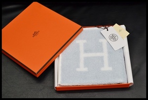 【2402003】HERMES エルメス アヴァロン コットン100％ ハンドタオル レディース メンズ 　新品・未使用品