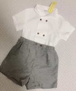 【新品 未使用 タグ付き】夏物 ベビー服 上下セット サイズ92-98cm(2-3Y)