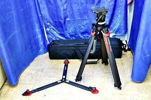 ♪美品♪　sachtler ザハトラー 三脚システム　aktiv6 flowtech75　キャリングケース付　51720Y