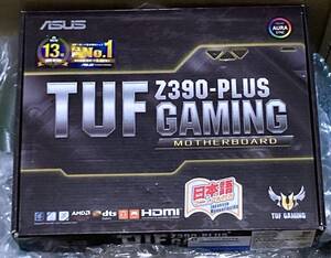 ASUS TUF Z390-PLUS GAMING LGA1151 ATXマザーボード 中古品