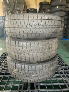 22年製 冬タイヤ KUMHO WINTER RAFTice 205/55R16 中古タイヤ 3本 スタッドレス