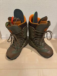 【美品】BURTON VIKING BOOT スノーボードブーツ バートン シューレース式 15-16モデル ion アイオン