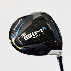 甲YZ4655　名機　人気　フェアウェイウッド　3W　右利き用　テーラーメイド　TaylorMade　MAX-D SIM2　16°　309g　純正シャフト　FLEX-SR