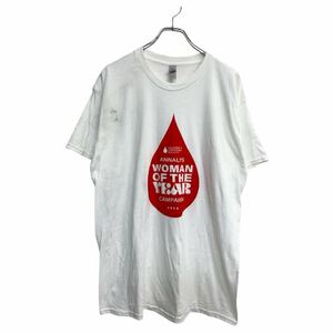 GILDAN 半袖 プリント Tシャツ Lサイズ ギルダン ホワイト 古着卸 アメリカ仕入 t2409-4030